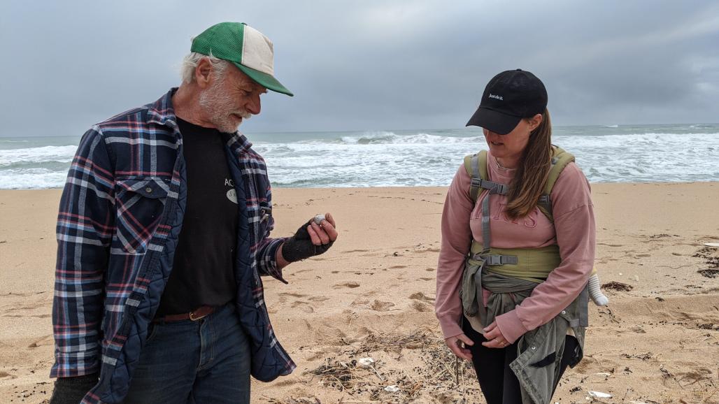 beach trash discussion